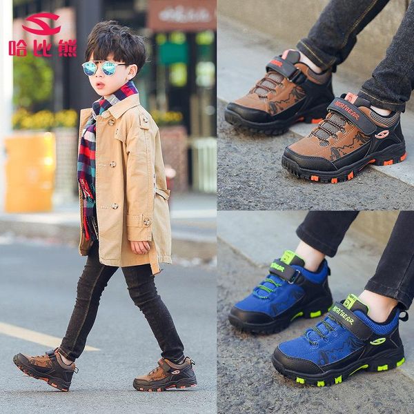 boots habib bear brand children' shoes autumn 2021 winter style children outdoor boy' mountain climbing warm cotton-padded, Black;grey
boots habib bear brand children' shoes autumn 2021 winter style children outdoor boy' mountain climbing warm cotton-padded, Black;grey