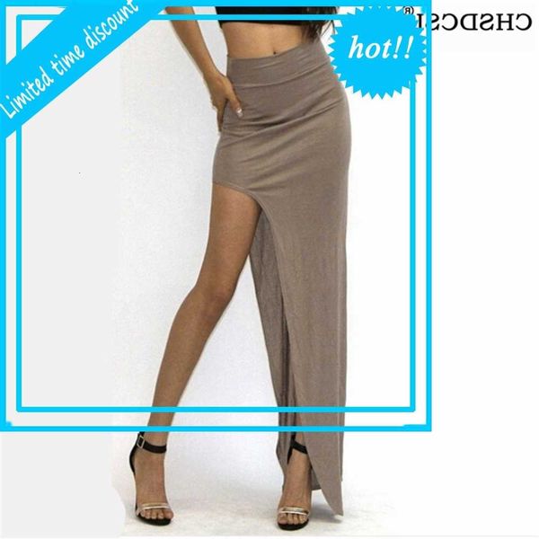 chsdcsi new fashion charmant women lady open side split maxi rok black long roques 
chsdcsi new fashion charmant women lady open side split maxi rok black long roques