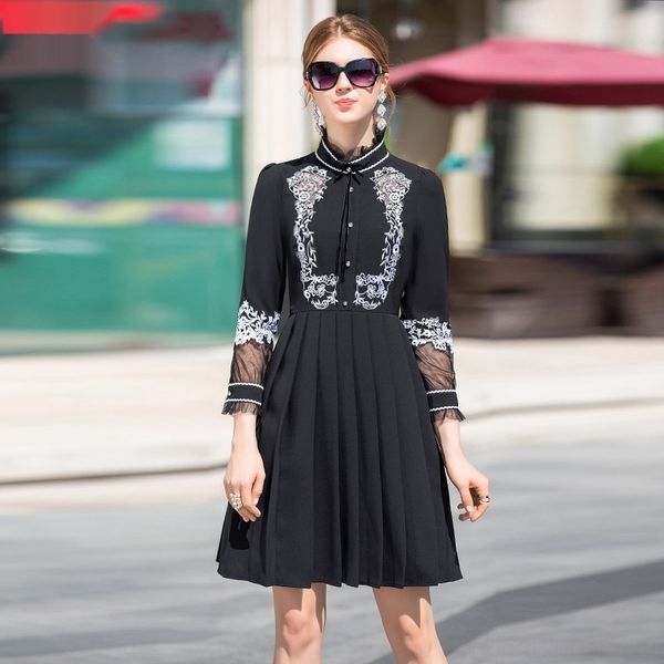 2020 spring new shenzhen women's slim cut out pleated autumn 2020 spring new shenzhen women's dress slim cut embroidery embroidery, Black;gray
2020 spring new shenzhen women's slim cut out pleated autumn 2020 spring new shenzhen women's dress slim cut embroidery embroidery, Black;gray