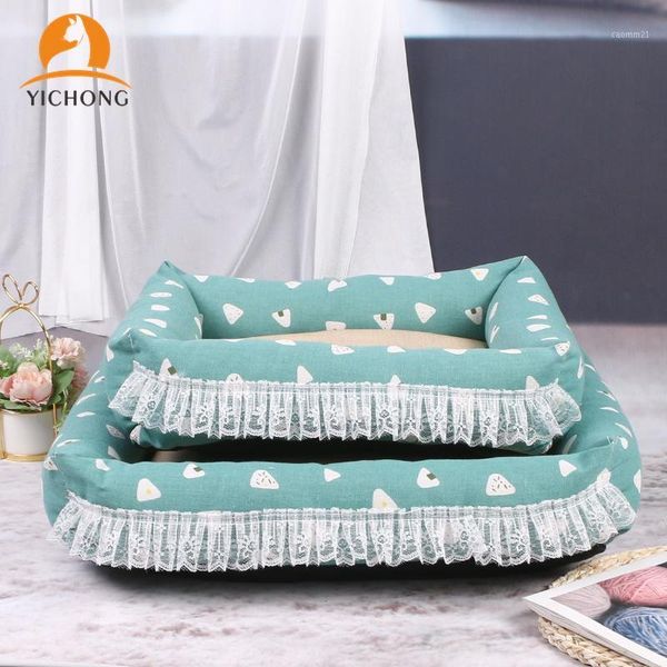 yichong brand autumn breathable pet pad soft large dog bed cat nest pet dog's mat lace princess house nest dog kennel yh1561
yichong brand autumn breathable pet pad soft large dog bed cat nest pet dog's mat lace princess house nest dog kennel yh1561