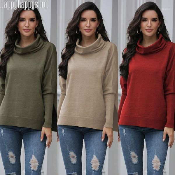 women's sweaters fashion women pure color knitted turtleneck sweater split hem pullover warmer casual loose blouse winter clothes1, White;black
women's sweaters fashion women pure color knitted turtleneck sweater split hem pullover warmer casual loose blouse winter clothes1, White;black