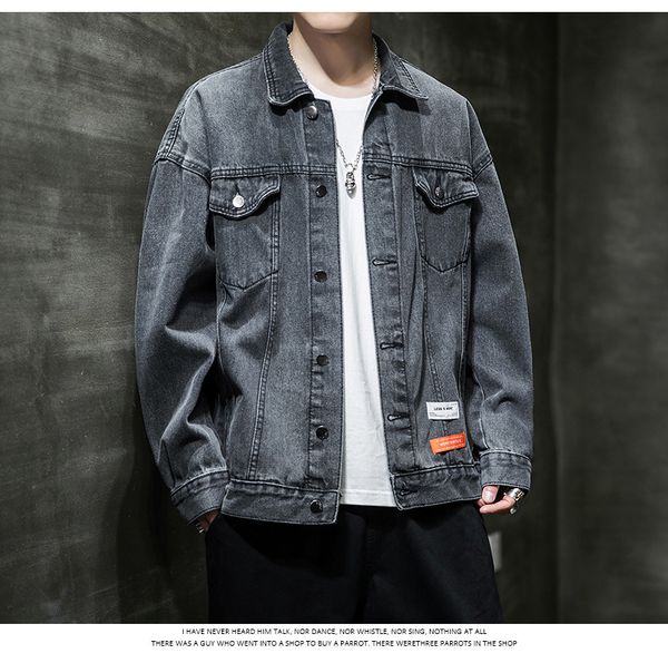 men denim jacket fashion boys wear casual coat fall casual clothes fashion style handsome spring and autumn 2021 new style leisure, Black;brown
men denim jacket fashion boys wear casual coat fall casual clothes fashion style handsome spring and autumn 2021 new style leisure, Black;brown