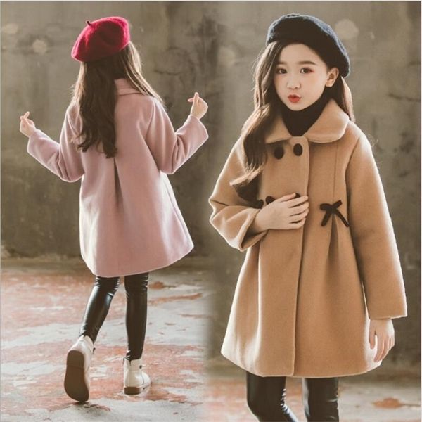 girls autumn winter coat 2020 new medium and big children double-sided woolen coat children's thickened woolen coat 0930, Blue;gray
girls autumn winter coat 2020 new medium and big children double-sided woolen coat children's thickened woolen coat 0930, Blue;gray