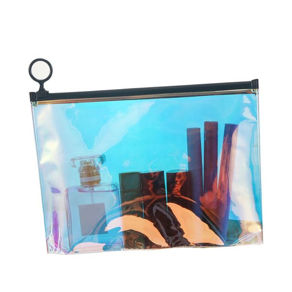 bolsas de maquillaje laser pvc transparent waterproof toiletry bag colorful pencil case cosmetic holographic makeup bag women
bolsas de maquillaje laser pvc transparent waterproof toiletry bag colorful pencil case cosmetic holographic makeup bag women