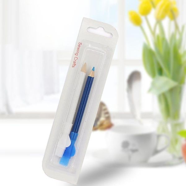 sewing notions & tools 1set accessories fabric marker pen for tailor water soluble double color chalk woode garment pencil, Black
sewing notions & tools 1set accessories fabric marker pen for tailor water soluble double color chalk woode garment pencil, Black
