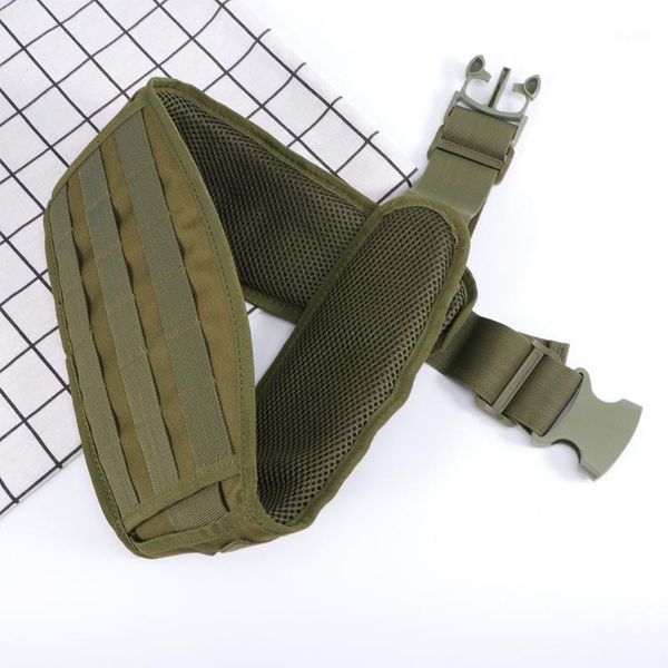 outdoor sports belt widen fans waist belt cs training molle heavy duty for outdoor hunting survival1, Black;gray
outdoor sports belt widen fans waist belt cs training molle heavy duty for outdoor hunting survival1, Black;gray