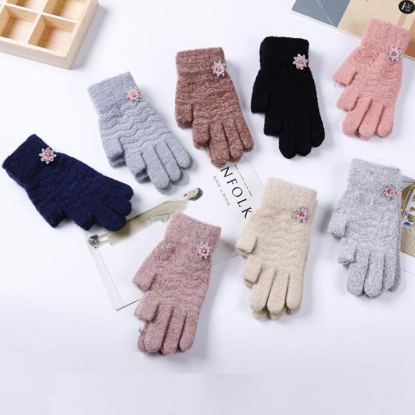 five fingers gloves creative imitation cashmere monochrome leaking finger touch screen outdoor warm riding sports a49, Blue;gray
five fingers gloves creative imitation cashmere monochrome leaking finger touch screen outdoor warm riding sports a49, Blue;gray