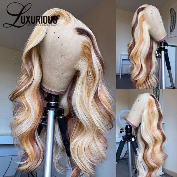 highlight human hair wig 613 honey blonde pre plucked transparent glueless weave remy frontal wigs for black women 180 density, Black;brown
highlight human hair wig 613 honey blonde pre plucked transparent glueless weave remy frontal wigs for black women 180 density, Black;brown