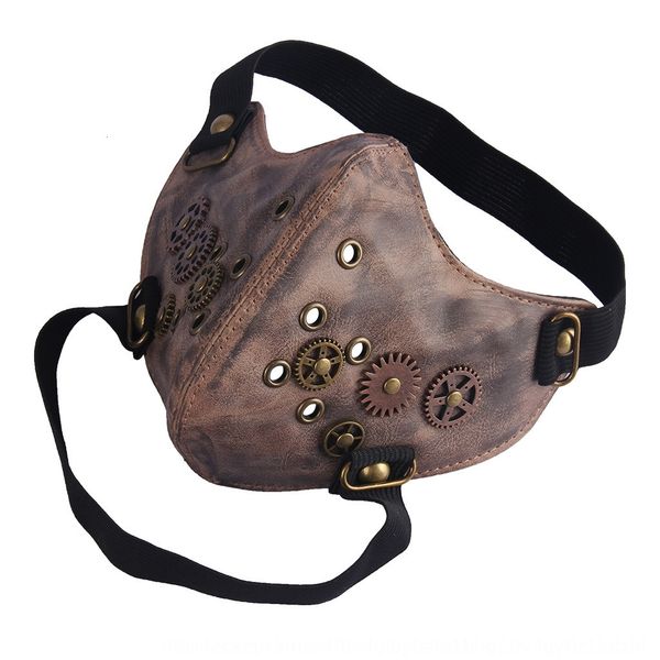 mask punk non-mainstream wo leather motorcycle windproof trendy men's and women's l 
mask punk non-mainstream wo leather motorcycle windproof trendy men's and women's l
