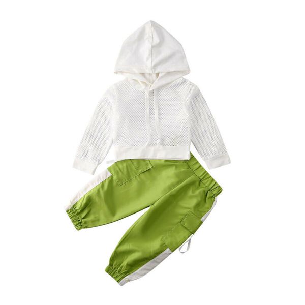 pudcoco baby girls long sleeve hooded net t-shirt long pants outfits set kids tracksuit 201126, White
pudcoco baby girls long sleeve hooded net t-shirt long pants outfits set kids tracksuit 201126, White