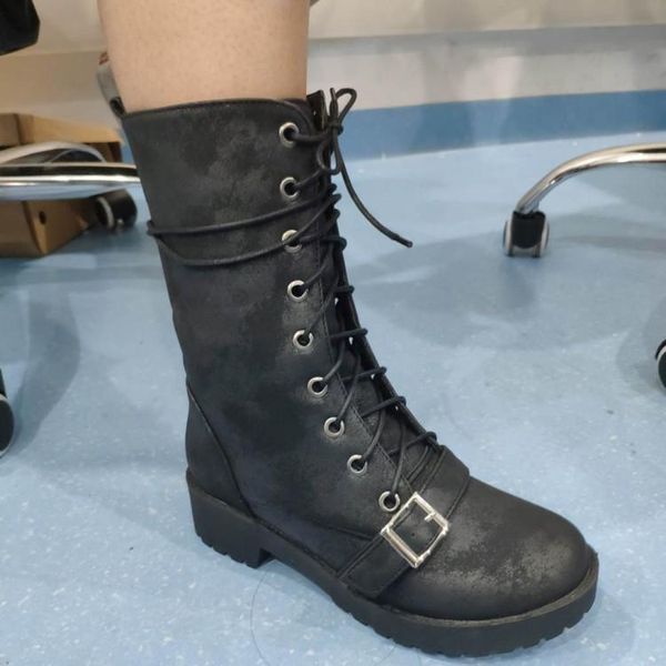 pxelena корабль падения урожай женщины boots mid теленок коренастый пятки узелок пряжка gothic rock punk combat boots плюс размер обуви, Black
pxelena корабль падения урожай женщины boots mid теленок коренастый пятки узелок пряжка gothic rock punk combat boots плюс размер обуви, Black