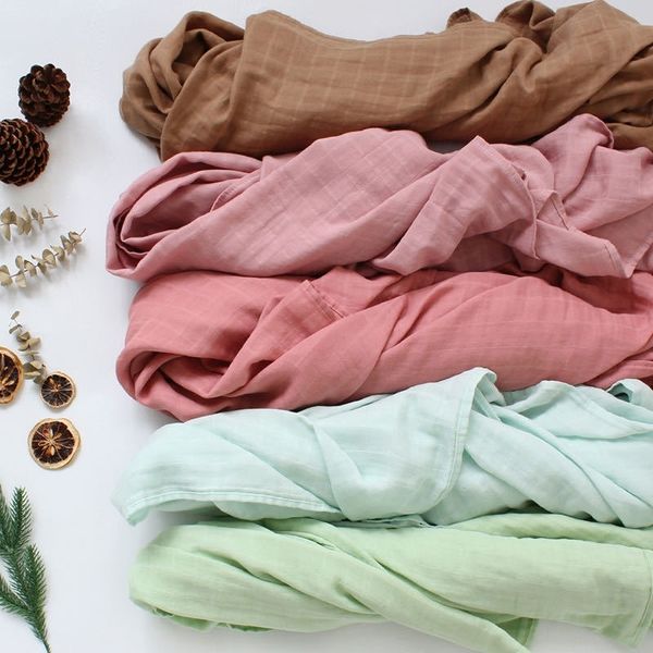 bamboo cotton soft baby muslin swaddle blankets solid color soft breathable bath towel wrap baby swaddle 120x120cm y201009
bamboo cotton soft baby muslin swaddle blankets solid color soft breathable bath towel wrap baby swaddle 120x120cm y201009