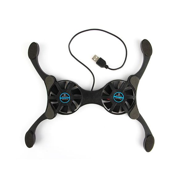 lapcooling pads foldable usb cooler pad dual quiet fans ocs shape anti-slip mini mat universal for less than 17" notebook
lapcooling pads foldable usb cooler pad dual quiet fans ocs shape anti-slip mini mat universal for less than 17" notebook