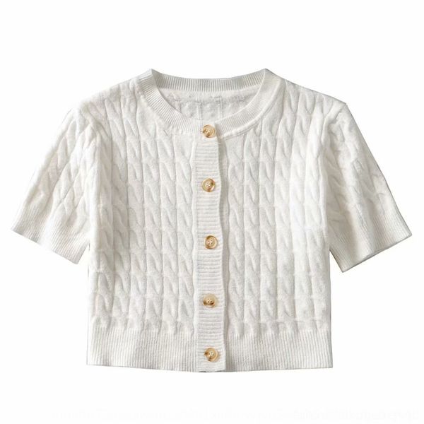 zywpu 2020 summer sweater sweater color french jacquard single breasted sweater cardigan p5-0253 jacquard short new three dypjb, White;black
zywpu 2020 summer sweater sweater color french jacquard single breasted sweater cardigan p5-0253 jacquard short new three dypjb, White;black