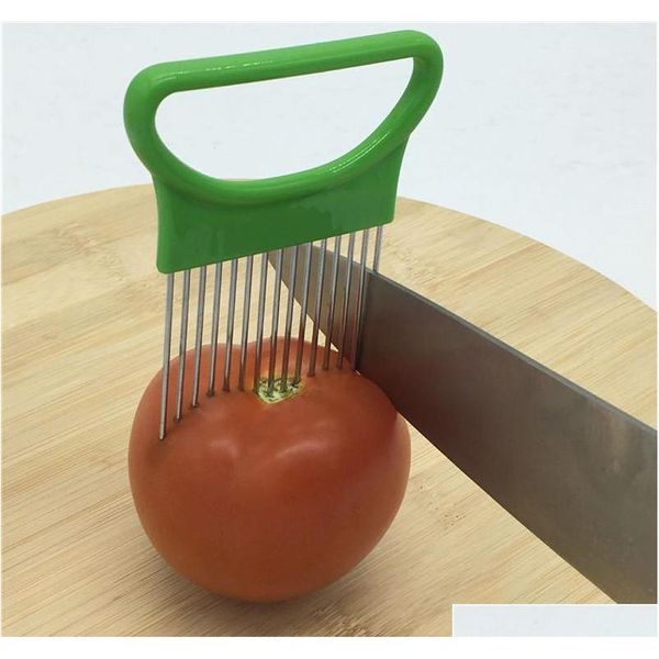 easy cut onion holder fork stainless steel +plastic vegetable slicer tomato cutter metal meat needle gadgets jllkcm xhhair
easy cut onion holder fork stainless steel +plastic vegetable slicer tomato cutter metal meat needle gadgets jllkcm xhhair