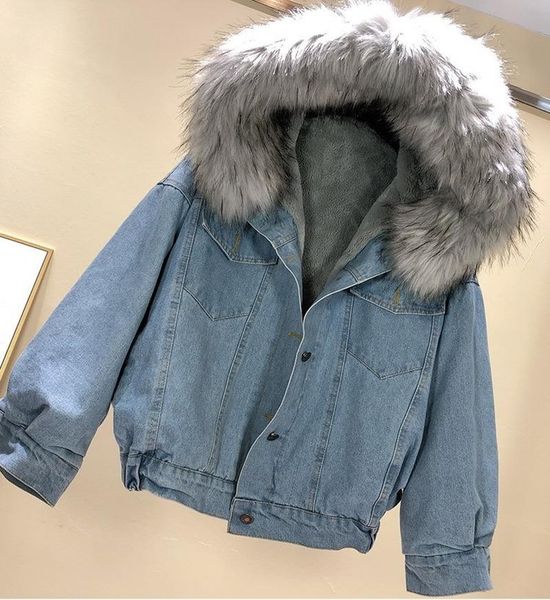 jeans and velvet coat for women autumn 2021 new loose hooded winter thickening student short lamb wool cotton dress for women, Black
jeans and velvet coat for women autumn 2021 new loose hooded winter thickening student short lamb wool cotton dress for women, Black