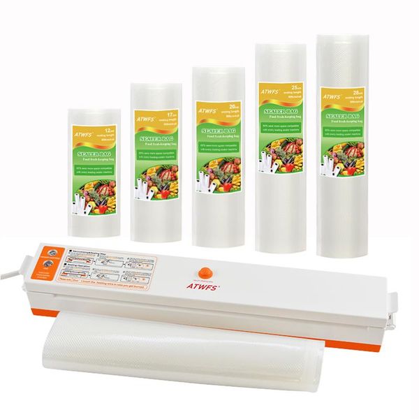 vacuum food sealing machine atwfs sealer home packing with bag packaging 5 rolls
vacuum food sealing machine atwfs sealer home packing with bag packaging 5 rolls