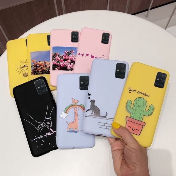 luxury galaxy silicone case animal tpu frosted matte soft cover for coque samsung a71 a 71 galaxya71 bumper
luxury galaxy silicone case animal tpu frosted matte soft cover for coque samsung a71 a 71 galaxya71 bumper