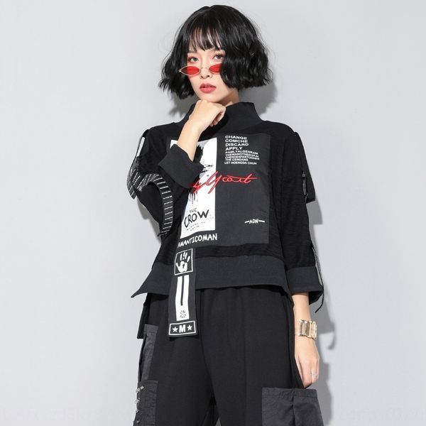 txiv8 trendy cool pullover autumn women's clothing new sweater cloth t-shirt casual pullover jacquard spring and autumn ribbon early sw, Black
txiv8 trendy cool pullover autumn women's clothing new sweater cloth t-shirt casual pullover jacquard spring and autumn ribbon early sw, Black