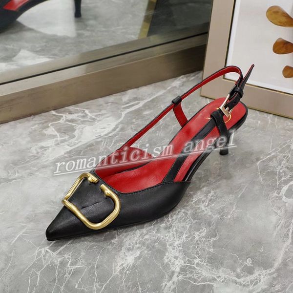 2021 new women high heel sandal classics black thin heel pointed toe real leather beautiful women sandal with dust bag 35-42, Black;grey 
2021 new women high heel sandal classics black thin heel pointed toe real leather beautiful women sandal with dust bag 35-42, Black;grey