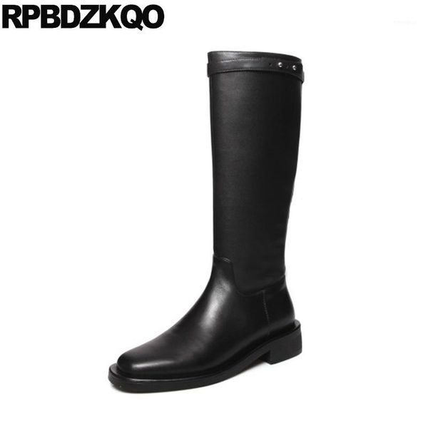 knee high equestrian brand women winter boots genuine leather shoes black crossdresser wide calf 12 44 tall riding big size 101
knee high equestrian brand women winter boots genuine leather shoes black crossdresser wide calf 12 44 tall riding big size 101
