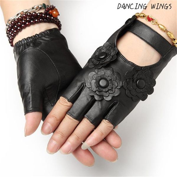 five fingers gloves brand design genuine leather for women sheepskin black semi-finger fingerless winter1, Blue;gray
five fingers gloves brand design genuine leather for women sheepskin black semi-finger fingerless winter1, Blue;gray