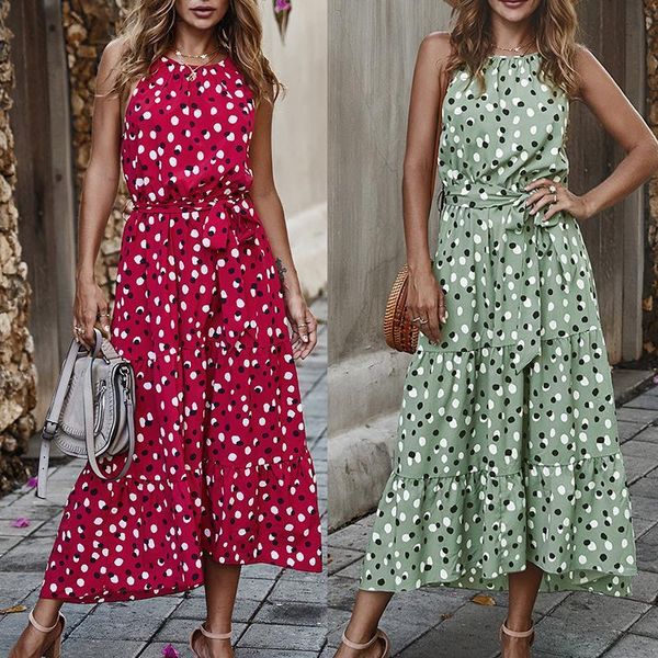 white polka dot women summer beach dress for women bobo fashion maxi long dress brand short sleeve casual loose vintage dresses, Black;gray
white polka dot women summer beach dress for women bobo fashion maxi long dress brand short sleeve casual loose vintage dresses, Black;gray