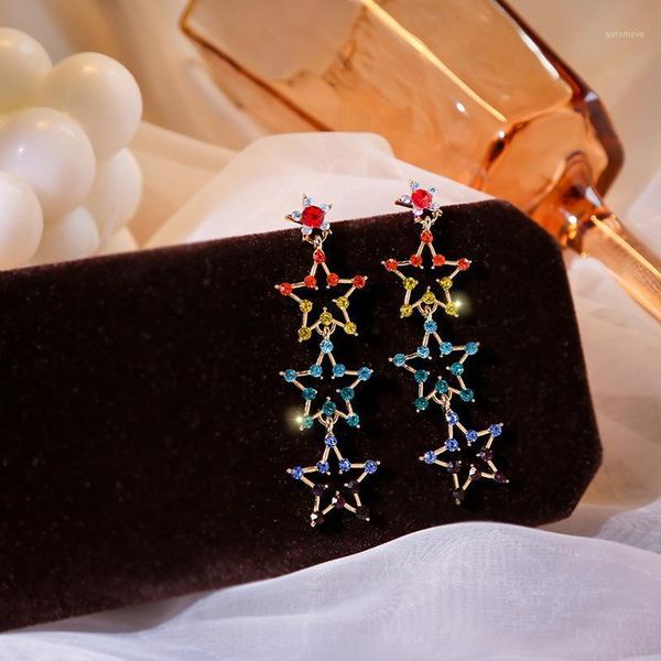 exquisite fashion simple five-pointed star earrings earrings fresh and lovely temperament student couple wild ear jewelry1, Silver
exquisite fashion simple five-pointed star earrings earrings fresh and lovely temperament student couple wild ear jewelry1, Silver