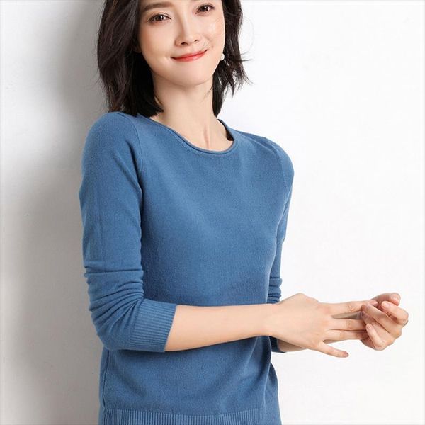 2019 new style womens knitted cashmere wool sweater solid o neck pullovers casual crimped collar warm wild loose fashion, White;black
2019 new style womens knitted cashmere wool sweater solid o neck pullovers casual crimped collar warm wild loose fashion, White;black