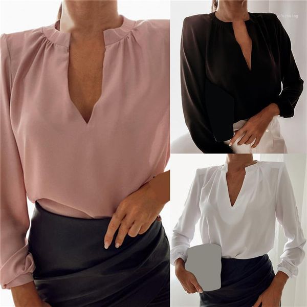 fashion women spring autumn thin shirts v-neck long sleeve solid color transparent slim pullovers for streetwear1, White
fashion women spring autumn thin shirts v-neck long sleeve solid color transparent slim pullovers for streetwear1, White