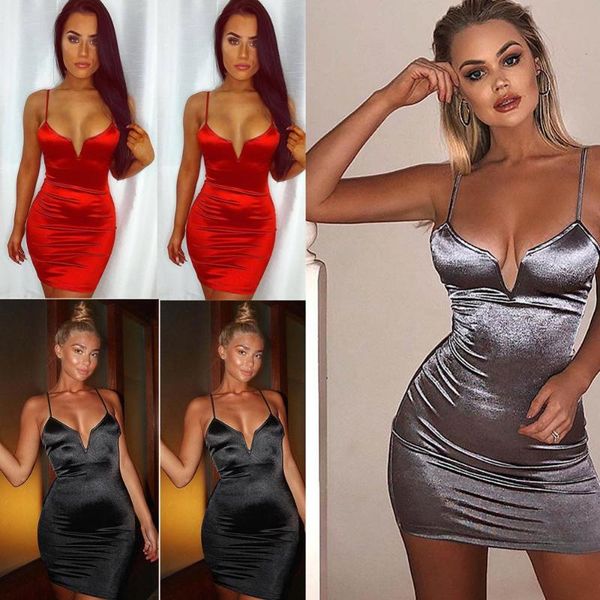 women deep v neck skinny mini pencil dress summer night clubwear ladies evening party slim solid dresses sundress sleeveless, Black;gray
women deep v neck skinny mini pencil dress summer night clubwear ladies evening party slim solid dresses sundress sleeveless, Black;gray