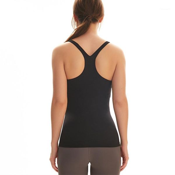 yoga outfits 2021 women fitness vest back y-shape cut elastic tight running training sports gym tank, White;red
yoga outfits 2021 women fitness vest back y-shape cut elastic tight running training sports gym tank, White;red