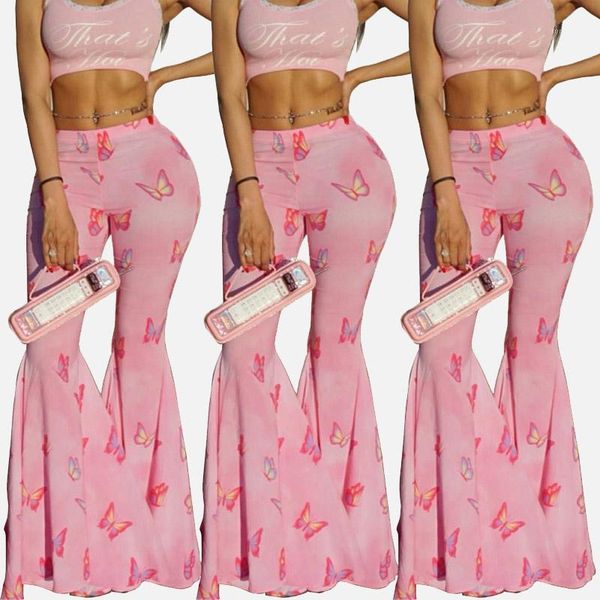 butterfly print pink flare pants women sweet girls dance cute trousers female party 2020 spring summer casual clothes for woman1, Black;white
butterfly print pink flare pants women sweet girls dance cute trousers female party 2020 spring summer casual clothes for woman1, Black;white