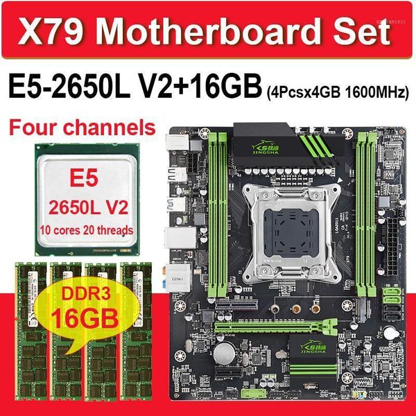 jingsha x79 chipset motherboard combos e5 2650l v2 4pcs x 4gb = 16gb 1600mhz ddr3 ecc reg memoria atx usb3.0 sata3 nvme m.21
jingsha x79 chipset motherboard combos e5 2650l v2 4pcs x 4gb = 16gb 1600mhz ddr3 ecc reg memoria atx usb3.0 sata3 nvme m.21