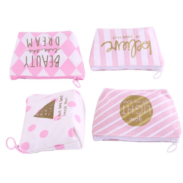 new small change purse pink canvas fashion zipper wallet cute coin purse women, Red;black
new small change purse pink canvas fashion zipper wallet cute coin purse women, Red;black
