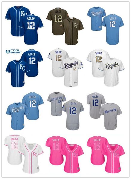 custom kansascityroyal name number 12 jorge soler baseball jersey red white men women youth jerseys ship, Blue;black
custom kansascityroyal name number 12 jorge soler baseball jersey red white men women youth jerseys ship, Blue;black