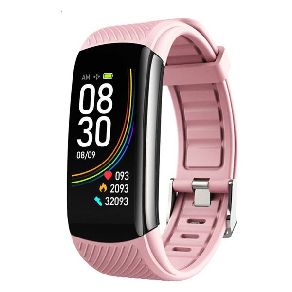 intelligent touch screen candy pink swatch wristband fitness control body thermometer smart watch
intelligent touch screen candy pink swatch wristband fitness control body thermometer smart watch