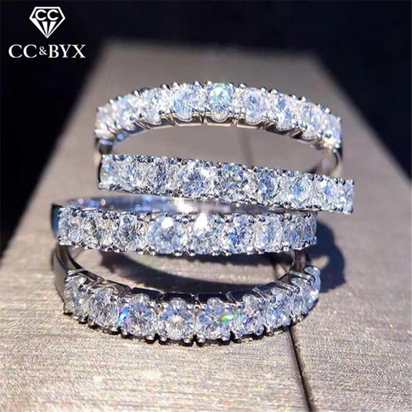 cluster rings for women s925 silver simple cubic zirconia bridal wedding promise engagement ring fashion jewelry drop 3119, Golden;silver
cluster rings for women s925 silver simple cubic zirconia bridal wedding promise engagement ring fashion jewelry drop 3119, Golden;silver