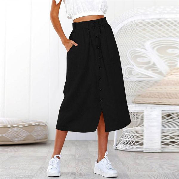 skirts womens long skirt summer bohemia high waist line button ladies skirt woman skirts, Black
skirts womens long skirt summer bohemia high waist line button ladies skirt woman skirts, Black