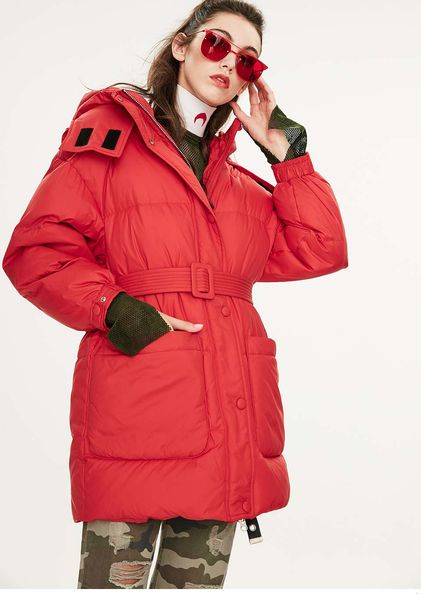 2021 new black winter thick jacket 90 white duck down hooded women warm coat with belt feminino parkas hxbz
2021 new black winter thick jacket 90 white duck down hooded women warm coat with belt feminino parkas hxbz