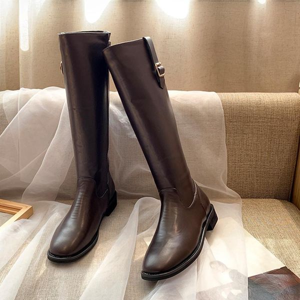 girl leather boots knee high boots winter women long platform punk western brown black boot
girl leather boots knee high boots winter women long platform punk western brown black boot