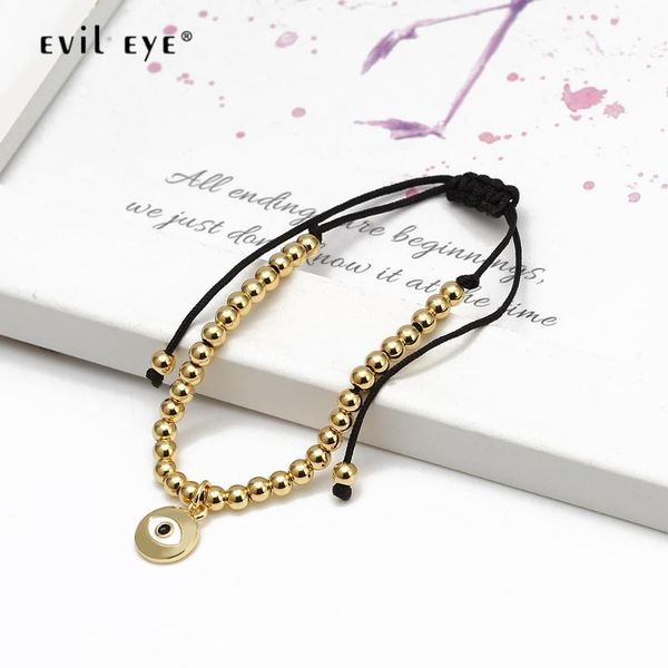 evil eye copper beads turkish eye charm bracelet adjustable braided rope bracelet fashion jewelry for women girls men be98, Golden;silver
evil eye copper beads turkish eye charm bracelet adjustable braided rope bracelet fashion jewelry for women girls men be98, Golden;silver