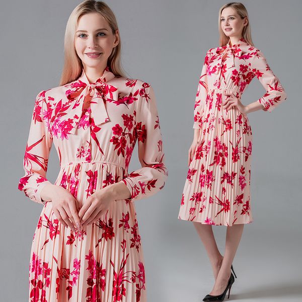 womens vintage runway designer print flower midi bowknot floral neck party business dress r304, Black;gray
womens vintage runway designer print flower midi bowknot floral neck party business dress r304, Black;gray