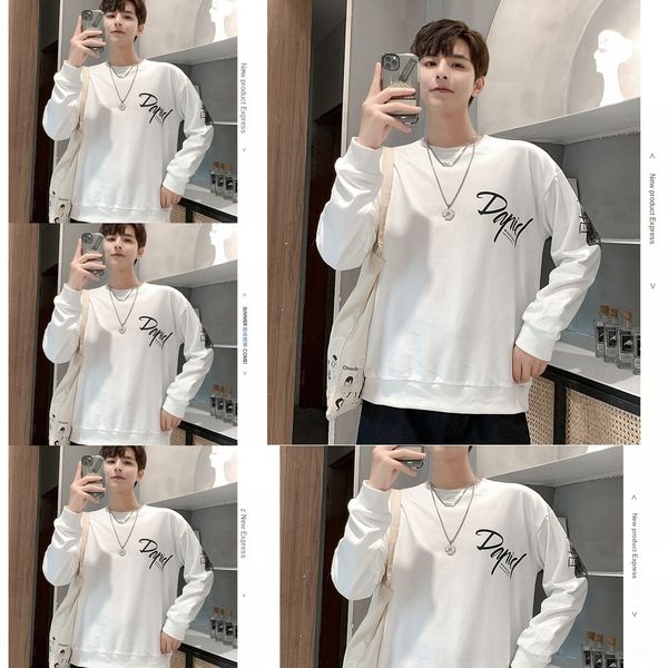 qxzo1 spring men's autumn and sweater new coat sweater shirtround neck fashion korean youth style student coat loose long sleeve shirt, Black
qxzo1 spring men's autumn and sweater new coat sweater shirtround neck fashion korean youth style student coat loose long sleeve shirt, Black