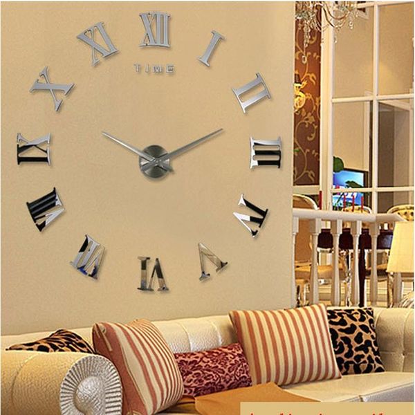 promotion 2020 new diy wall clock home decor large roman mirror fashion modern quartz clocks living room watch bbyzbw
promotion 2020 new diy wall clock home decor large roman mirror fashion modern quartz clocks living room watch bbyzbw