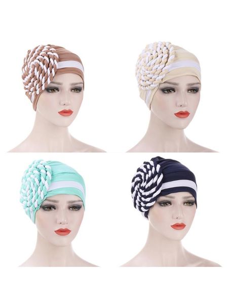 beanie/skull caps muslim pre-tied hijab turban hat side twist braid headwrap color block chemo cap a2ua, Blue;gray
beanie/skull caps muslim pre-tied hijab turban hat side twist braid headwrap color block chemo cap a2ua, Blue;gray