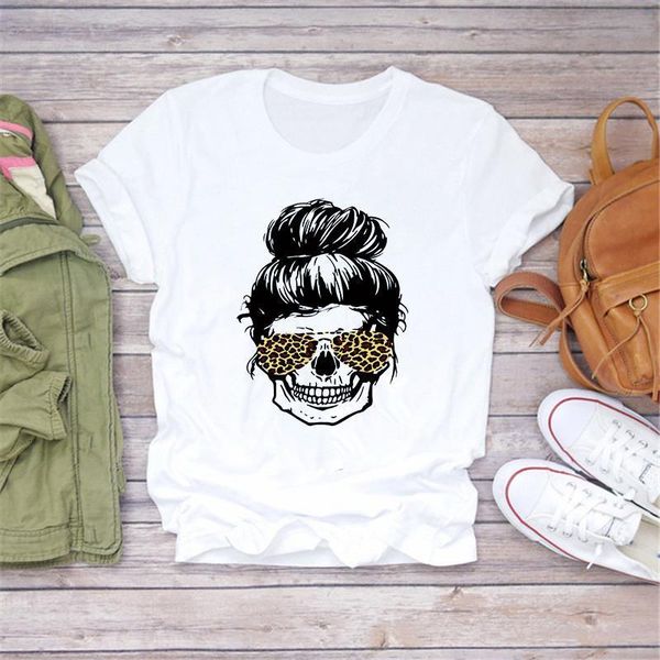 женщины 2020 летняя мода череп девушка печати с коротким рукавом леди футболки топ футболки женские женские графические женские тройники, White
женщины 2020 летняя мода череп девушка печати с коротким рукавом леди футболки топ футболки женские женские графические женские тройники, White