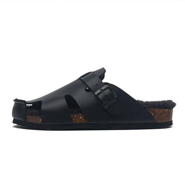 slippers 2021 autumn sheep fur cork slipper women men casual sandalssolid buckle soft plush slides shoes 35-461, Black
slippers 2021 autumn sheep fur cork slipper women men casual sandalssolid buckle soft plush slides shoes 35-461, Black
