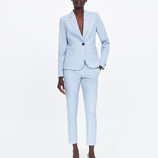 bella philosophy autumn solid elegant blazer suit office lady single button blue pants suit vintage female casual blazers bottom, White;black
bella philosophy autumn solid elegant blazer suit office lady single button blue pants suit vintage female casual blazers bottom, White;black