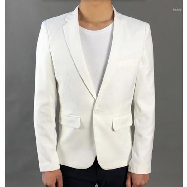real blazer men autumn men's suit jacket wedding the groom business fashion trend coat suits formal occasions1, White;black
real blazer men autumn men's suit jacket wedding the groom business fashion trend coat suits formal occasions1, White;black